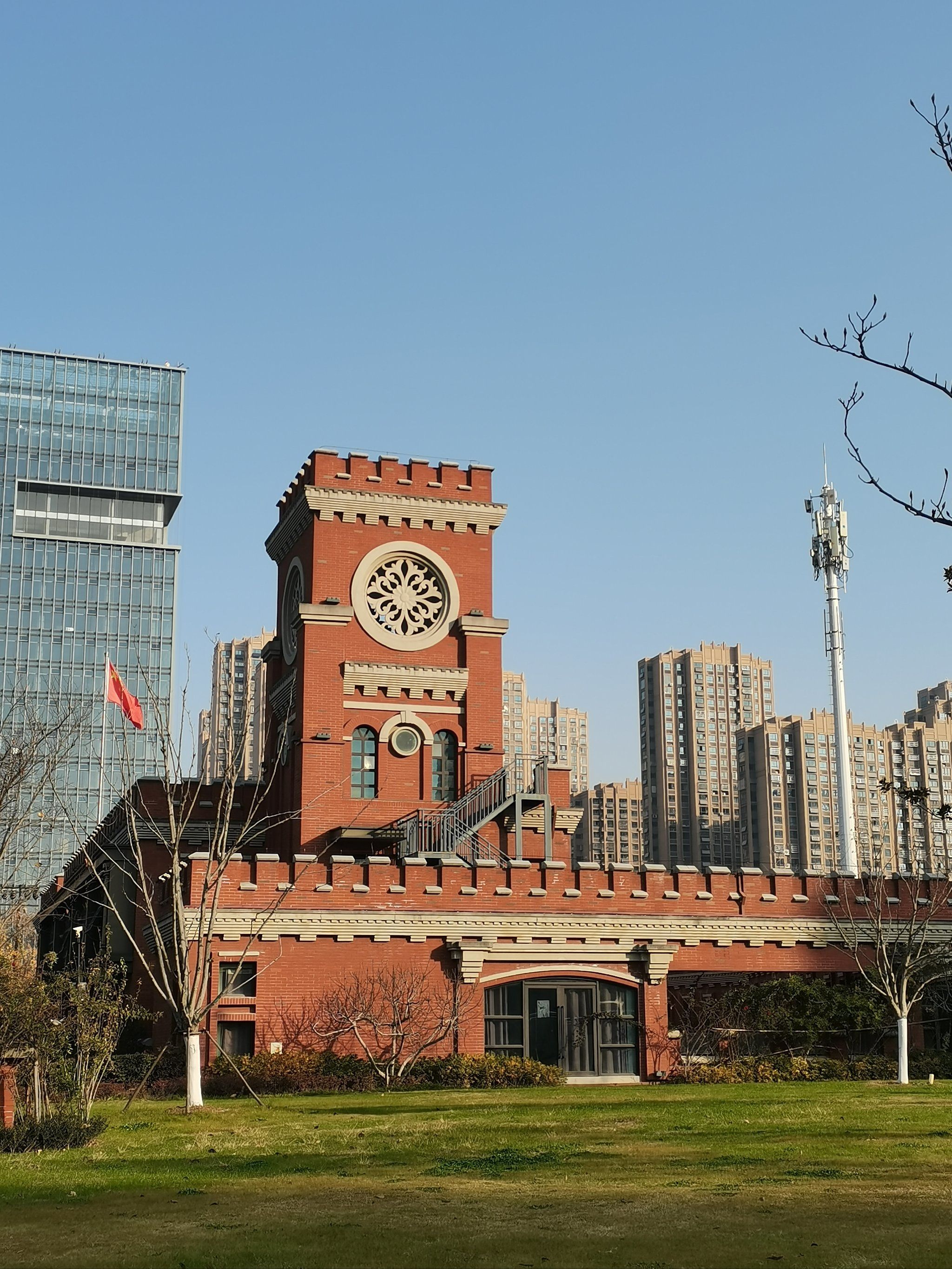 花冲公园漫步轻松走