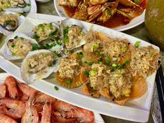 蒜蓉粉丝蒸扇贝-四川小胡子海鲜(丁村万人海鲜广场店)