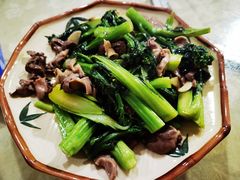 鸡什炒菜心-区海鸡场饭店(石壁店)