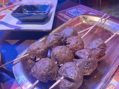 烤花枝丸子-钳真多钓虾馆·小龙虾海鲜烧烤(九六广场店)