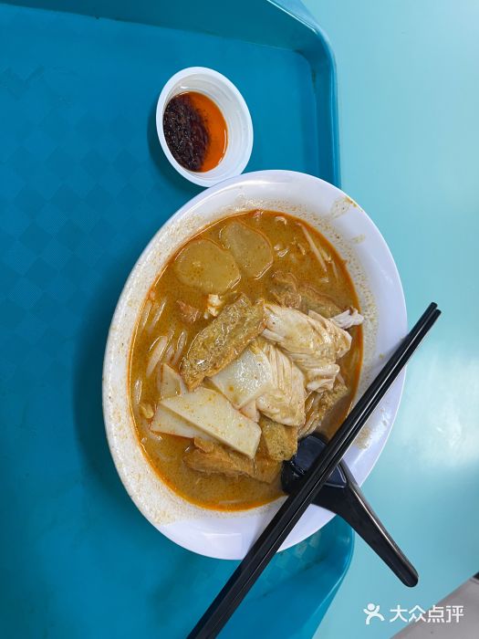 亚王咖喱鸡米粉面图片