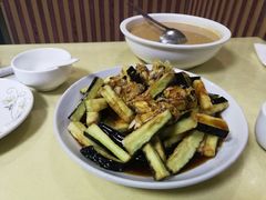 蛤蜊肉拌茄子-华春餐馆(鱼山路店)