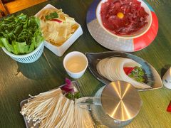 玻璃嫩牛肉-老灶堂文创火锅(文艺路店)