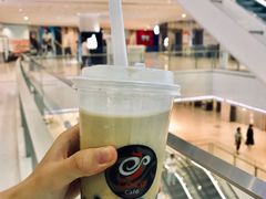 珍珠拿铁咖啡-CoCo都可(恒隆456店)