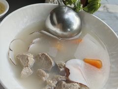 海底椰炖龙骨-白云湖畔酒店-湖畔餐厅