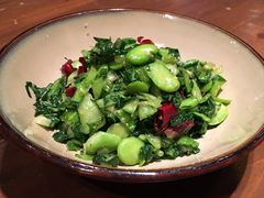 腌菜花鲜蚕豆-南京大牌档(凯德大峡谷店)