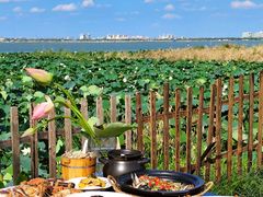 -七的湖·晚芳亭·阳澄湖农家菜·大闸蟹(莲花岛店)