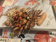 -宝记烧烤·碳锅羊肉·羊蝎子火锅·夜食社(文体路创始店)