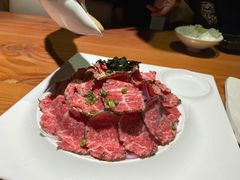 酱拌生牛肉-吟松日式料理(莘庄店)