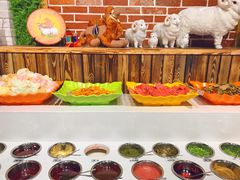 自助调料区-草原塞蛮羊火锅城(港湾店)