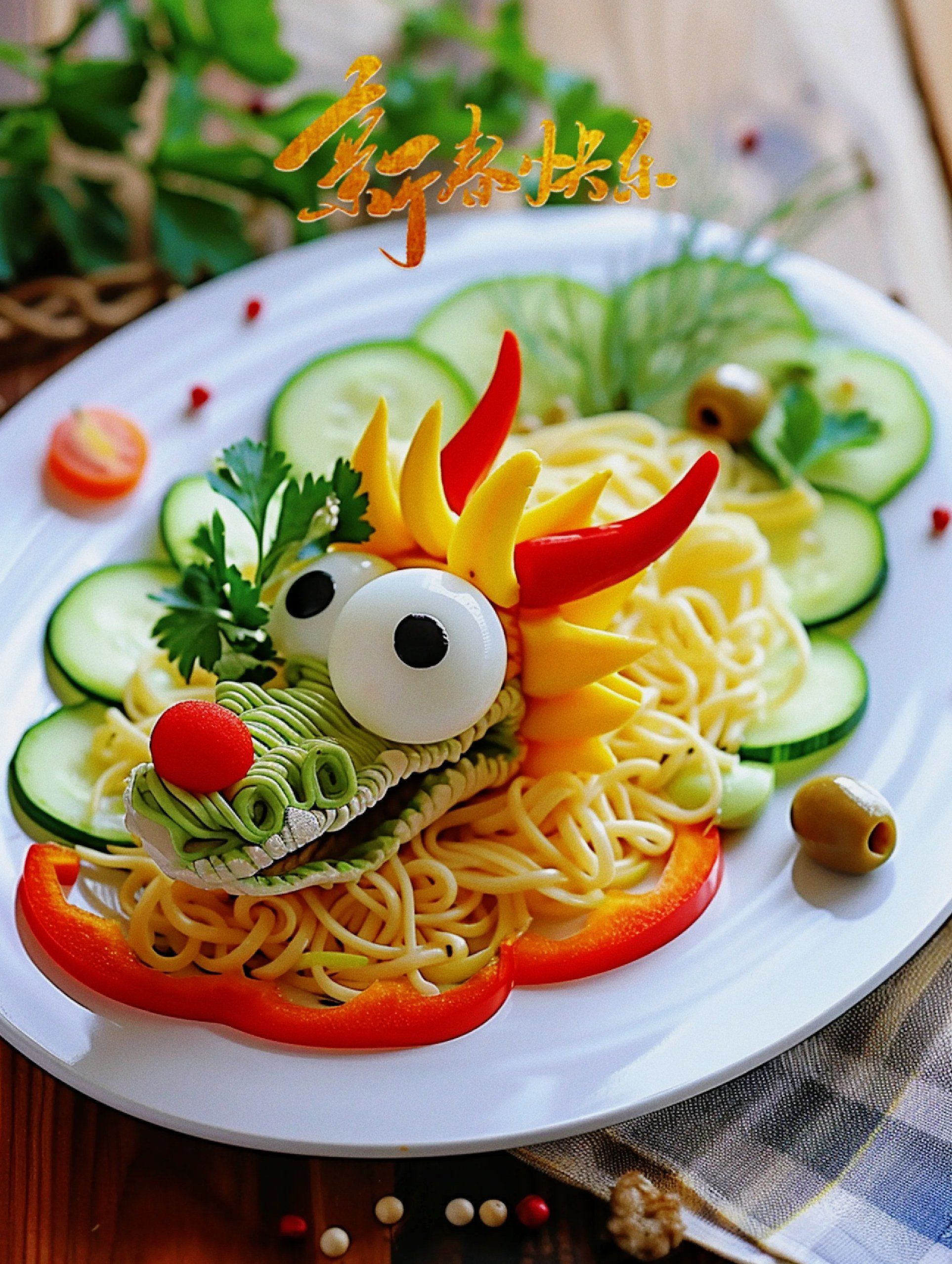 年夜饭创意摆盘