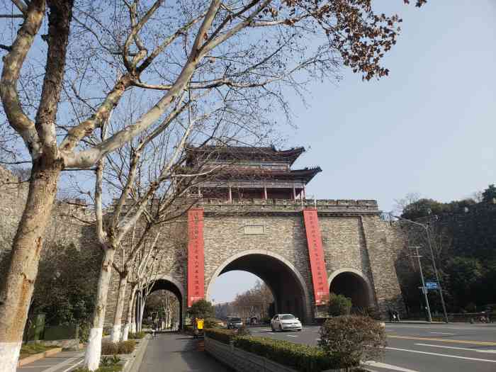 南京老城门图片