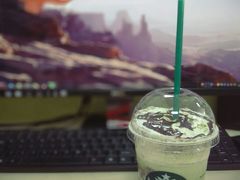抹茶可可碎片星冰樂-星巴克(广州东圃天银店)