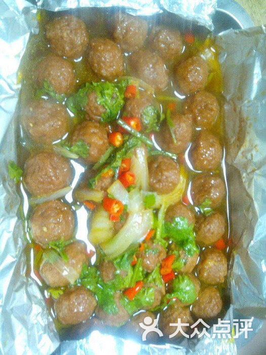锡纸牛肉丸