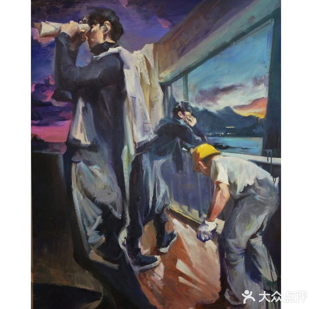 中国美院学生油画、壁画作品