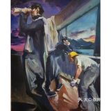 中国美院学生油画、壁画作品
