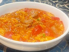 番茄牛肉滑蛋-晓平饭店(嘉善路店)