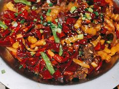 干锅基围虾-嘎嘎鸭脑壳(金琴店)