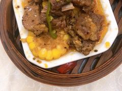 金蒜片黑椒牛仔骨-顺德人家食府(黄金广场店)