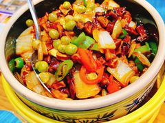 黑三剁配薄饼-雀舞云南菜(乐客城店)