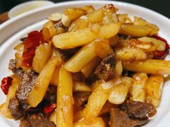土豆条炒牛肉-晋家门(文峰广场店)
