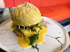 芝心牛肉汉堡-Let's burger&pasta·非常汉堡·融合西餐(蓝色港湾店)