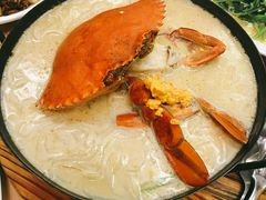 砂煲螃蟹米粉汤-龍海鲜螃蟹王(大巴窑)