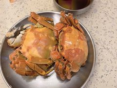 盐焗大闸蟹-白仁仔· 活烤海鲜 宵夜(豫园店)