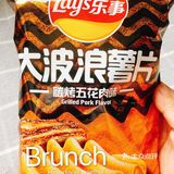 网购零食|乐事薯片碳烤五花肉味