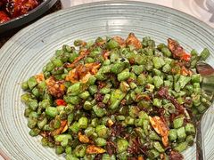 XO酱蛤蜊肉四季豆-鹿港小镇(远洋未来广场店)