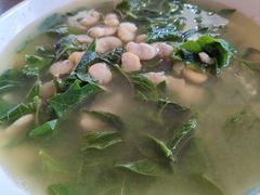 苦凉菜煮豆米-曹苏黄牛汤锅(傣苑店)