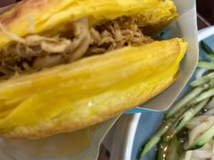 黄金孜然鸡丝夹馍-魏家凉皮(次渠店)