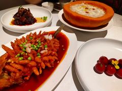 南瓜酒酿小圆子-玫瑰厅上海菜(兴国路店)