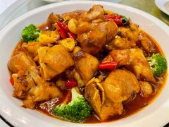 山黄皮焖猪脚-卡尔顿东方银龙酒店•广西菜•早茶