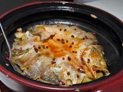 红胡椒煎焗深海大黄鱼-在前门·烤鸭北京菜(五月花广场店)
