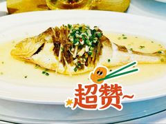 雪菜笋丝蒸黄鱼-老洋房花园饭店(绍兴路店)