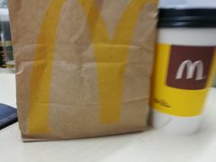火腿扒麦满分组合+热可可-麦当劳(宝山大厦店)