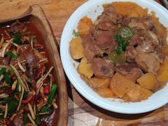 -老滇山寨•云南特色菜•地方菜•民族风情歌舞表演(金碧店)