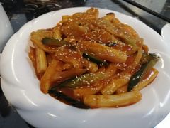鱼饼炒年糕-桃园中华料理炸酱面(燕儿岛路店)