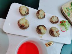 意式香草焗口蘑-开间茶馆·围炉煮茶