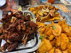 炒鸡架-勃利地摊·勃立小串烧烤