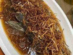 葱丝鱼-王明古法砂锅居(开化寺店)
