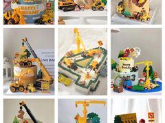 -咖咖熊蛋糕定制·英国蓝风车动物性淡奶油