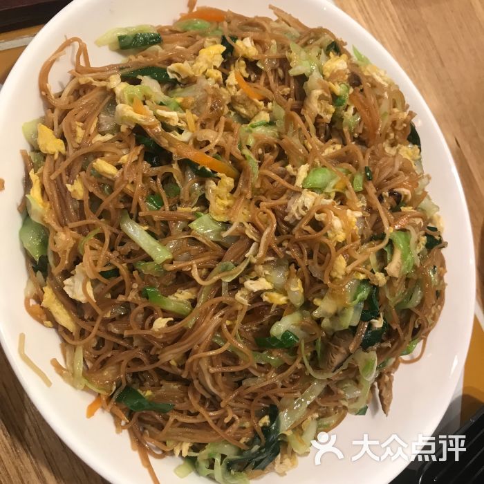 思嶼閩菜·薑母鴨香煎蟹(來雅百貨妙香美食街店)-炒麵線圖片-廈門美食