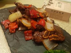 黑椒土猪肉粒-小蓝鲸湖北菜(八一路店)