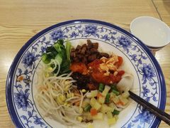 招牌三合一素油泼面-陕味食族油泼面(悦邻荟店)