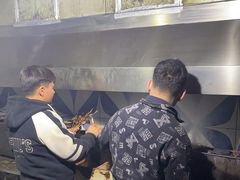 -劳动公园新疆人烤腰子