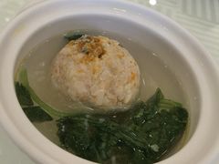 蟹粉狮子头-怡园饭店-餐厅(四望亭店)