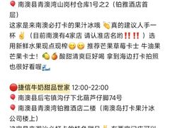 -南澳岛打卡果汁冰公司