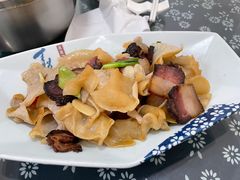 野生竹耳炒肉-禾悟农·农家私房菜